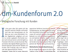 Research Communties - dm-Kundenforum