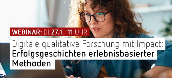 Webinar Digitale Qualitative Forschung